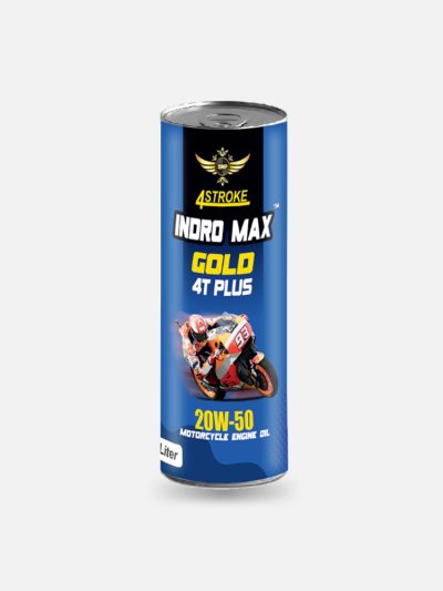 INDRO MAX GOLD 4T PLUS 20W-50 Semi Synthetic 1 Liter