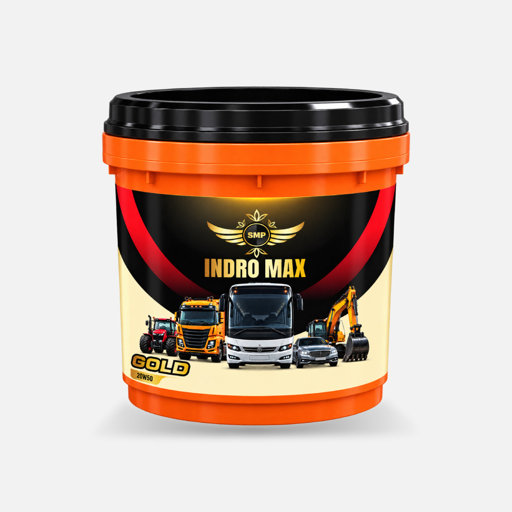 INDROMAX GOLD 20W-50 Multi-Grade Engine Oil – 10 Liter