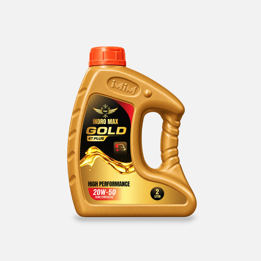 INDROMAX CNG GOLD 4T PLUS 20W-50 Semi Synthetic Engine Oil – 2 Liter